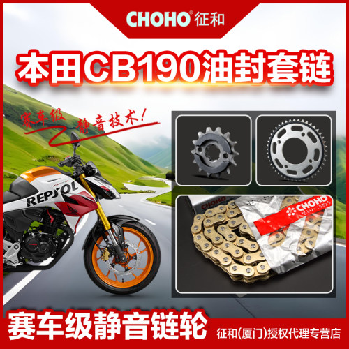 适用本田暴风眼CB190R X CBF190 静音链盘小齿轮征和正品油封链条