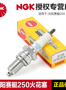 正品NGK适用光阳摩托车赛艇250 300 CT250 300原厂火花塞DPR7EA-9