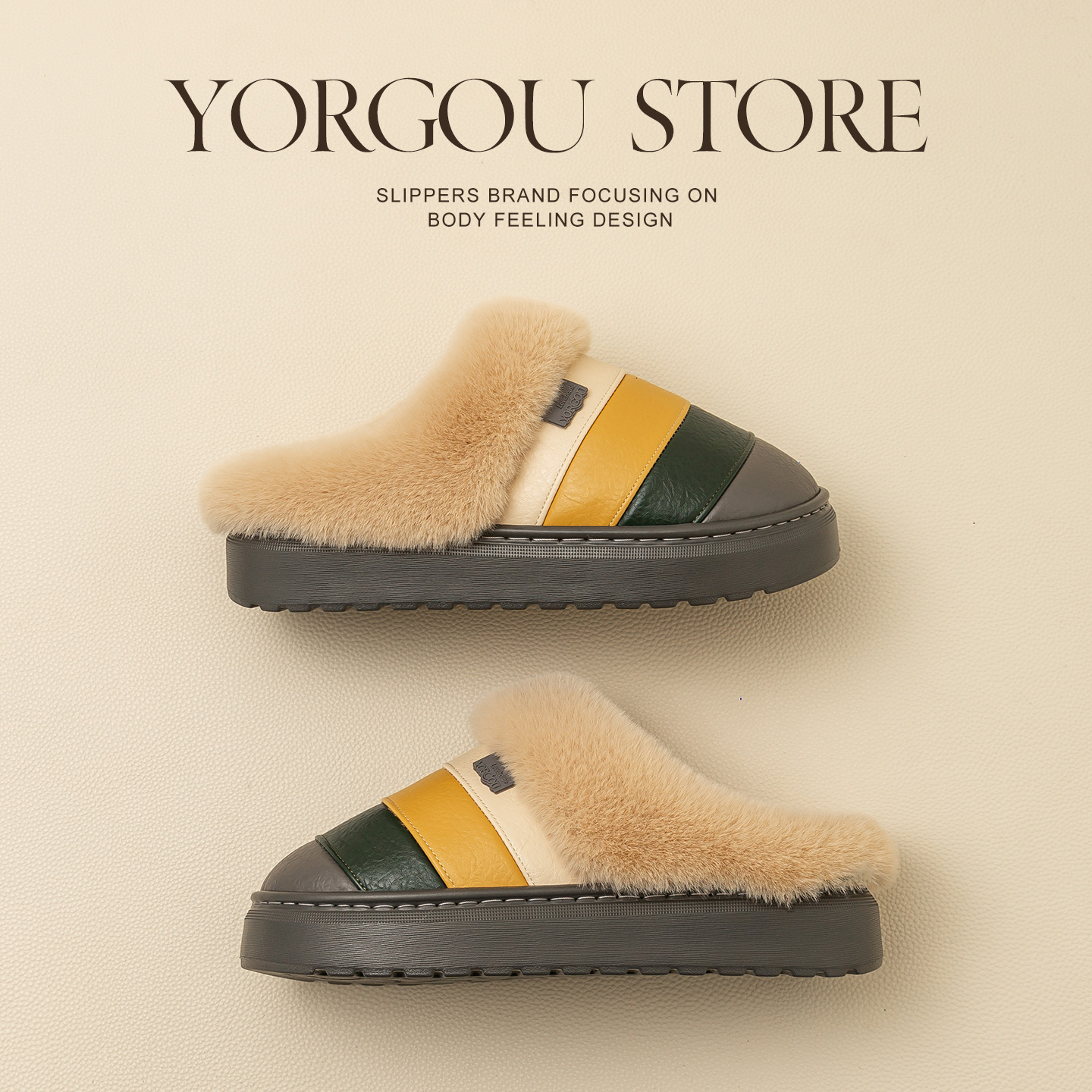 远港男士棉拖鞋居家办公室家居