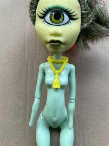 怪物高中娃娃 童高娃娃 贝兹娃娃配件 眼镜灯笼耳环项链手镯