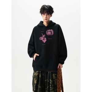 2025新款420克华棉连帽卫衣A336-1-HH1521-特P50（60棉40聚酯纤维图片