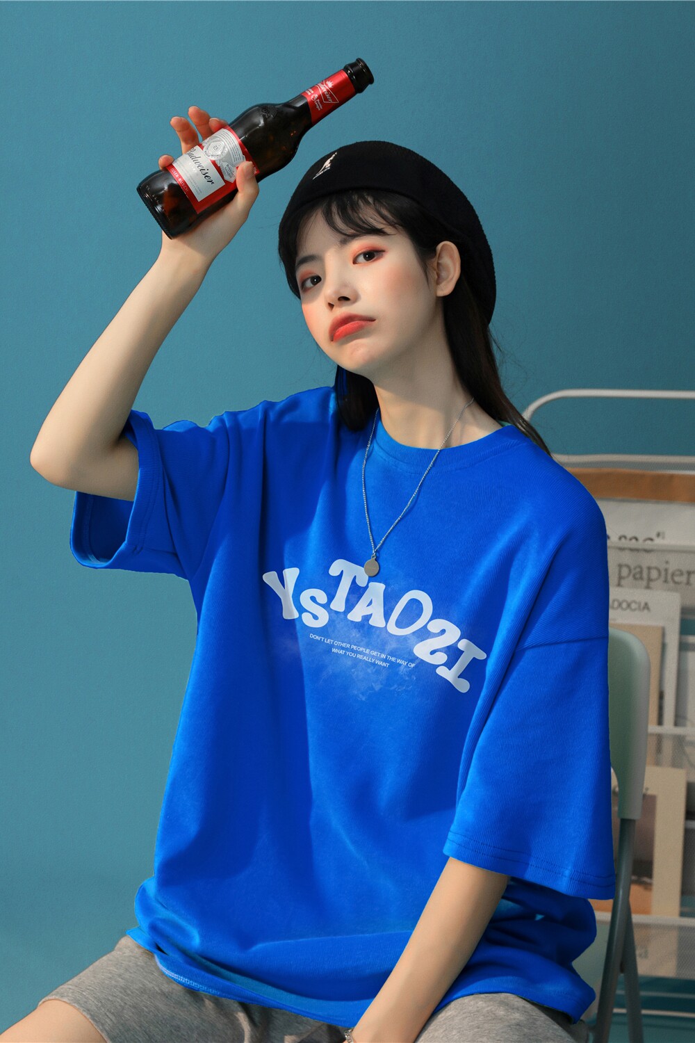 2022年夏季新款短袖197-5-DX126-P28,女装T恤,星座197-5