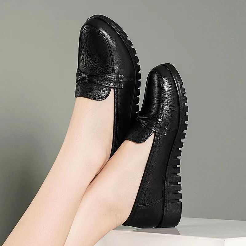 舒适防滑工作单鞋弥尊大东软底