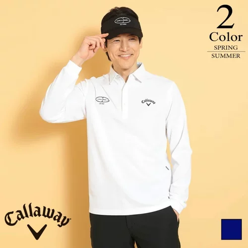 Callaway高尔夫长袖T恤POLO衫