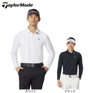 25年秋冬日本TaylorMade泰勒梅高尔夫男装长袖T恤纯色POLO衫正品