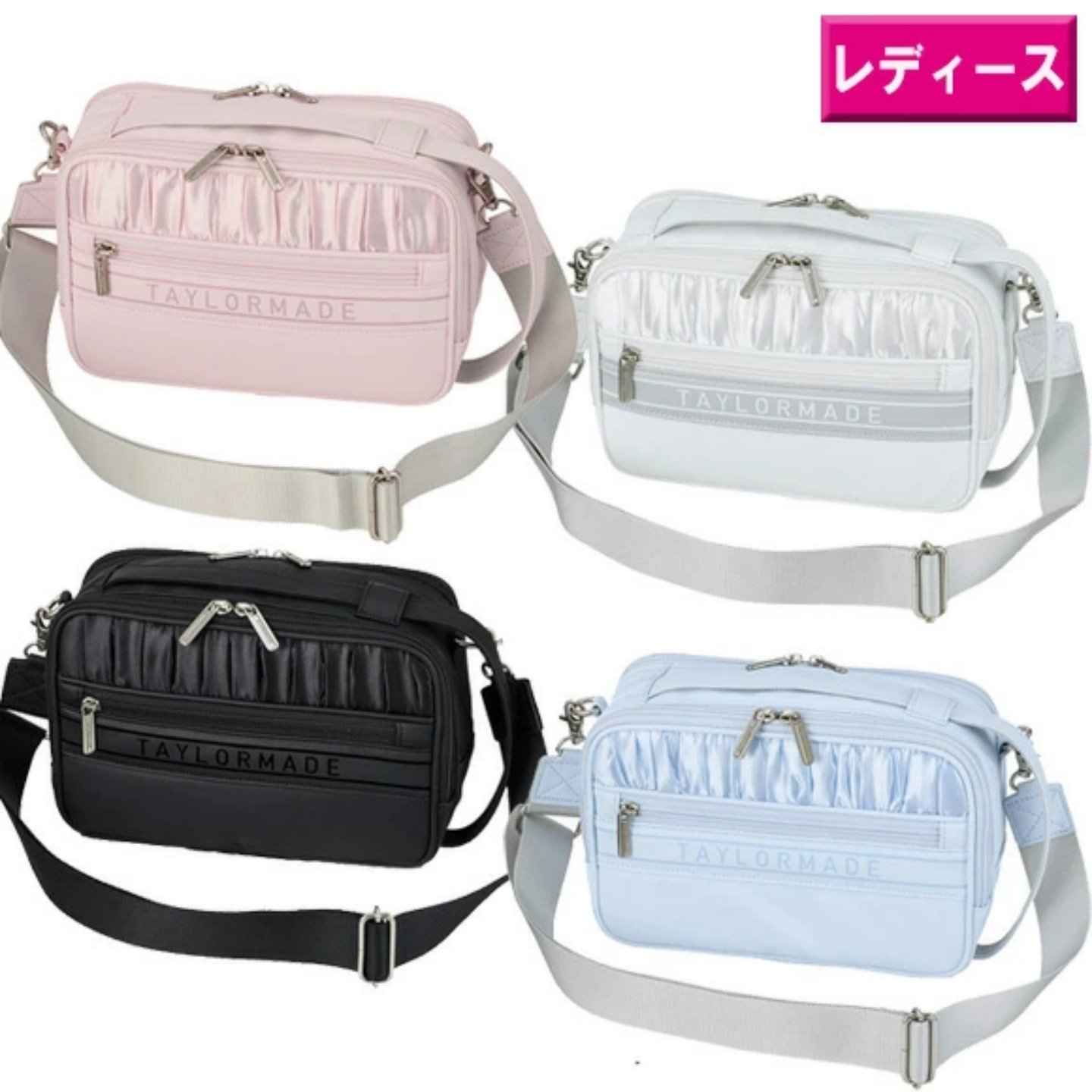 25年新日本Taylormade泰勒梅女休闲单肩斜挎包高尔夫球包正品代购