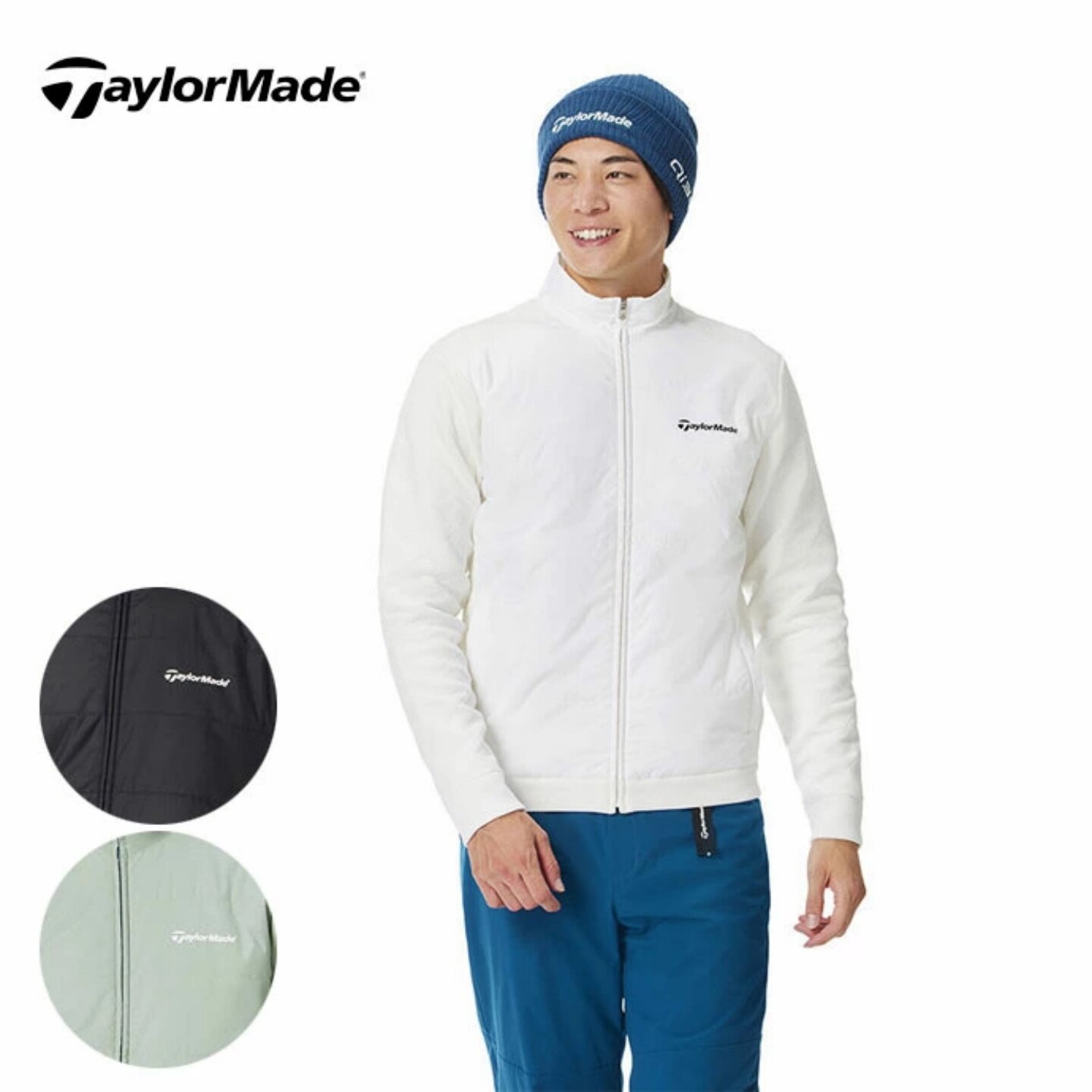25年新日本Taylormade泰勒梅秋冬长袖保暖夹克外套高尔夫男装正品