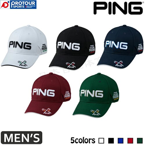 日本正品PING Golf男25年新高尔夫球帽鸭舌遮阳帽太阳镜架盖代购