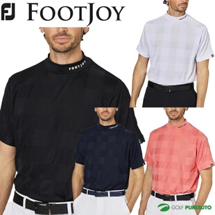25年春夏日本正品Footjoy FJ高尔夫男装短袖T圆领立领小高领代购