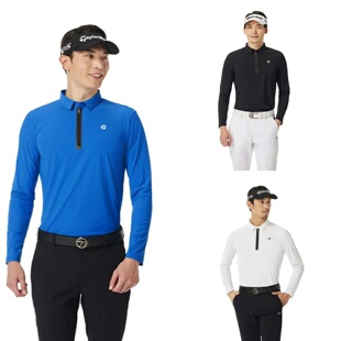 日本正品Taylormade泰勒梅高尔夫男装25年新款秋冬长袖T恤POLO衫