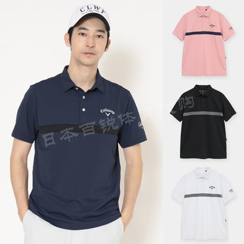 26年早秋新款日本Callaway卡拉威男士高尔夫短袖T恤POLO衫4L正品