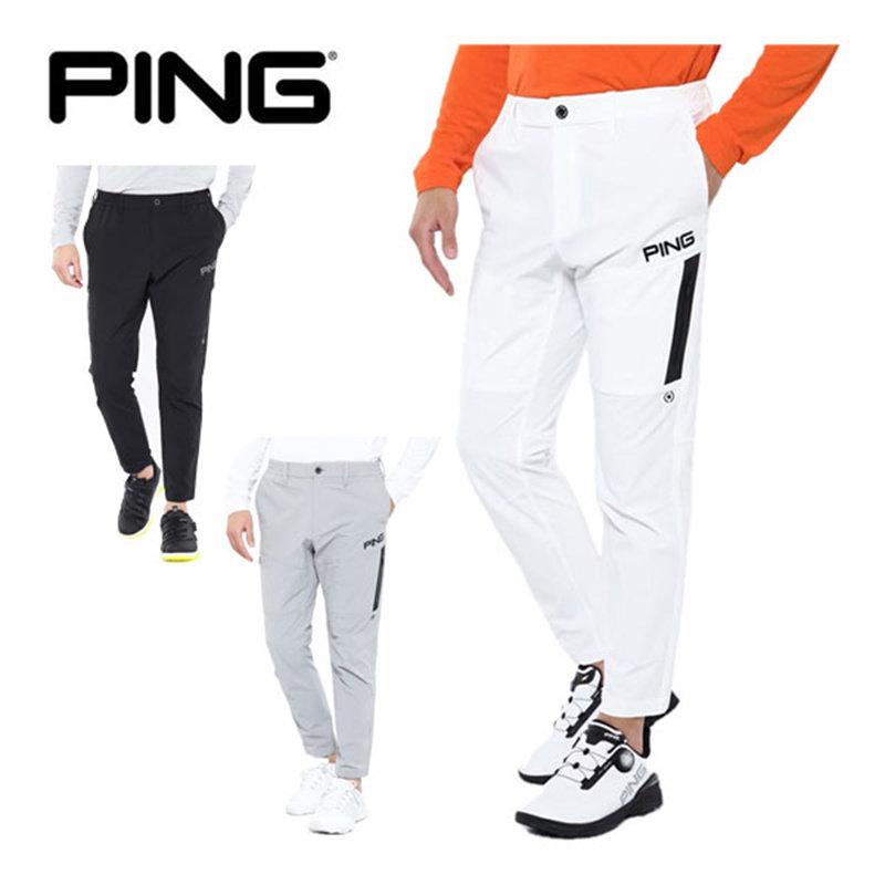 24春夏新款日本PING Golf男士锥形裤高尔夫球服长裤下装正品代购