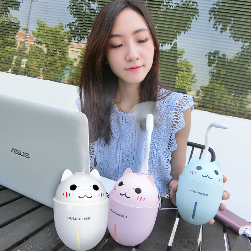清新萌宠usb迷你卡通三合一加湿器卧室办公桌招财猫空气净化器|ruв категории жизнь прибор, увлажнитель - от Buy2taobao.com для оказания профессиональной услуги покупки агента Taobao