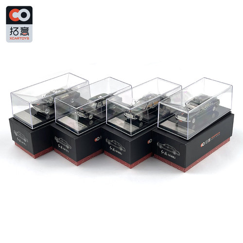 拓意1/64合金红旗检阅兵款车模型