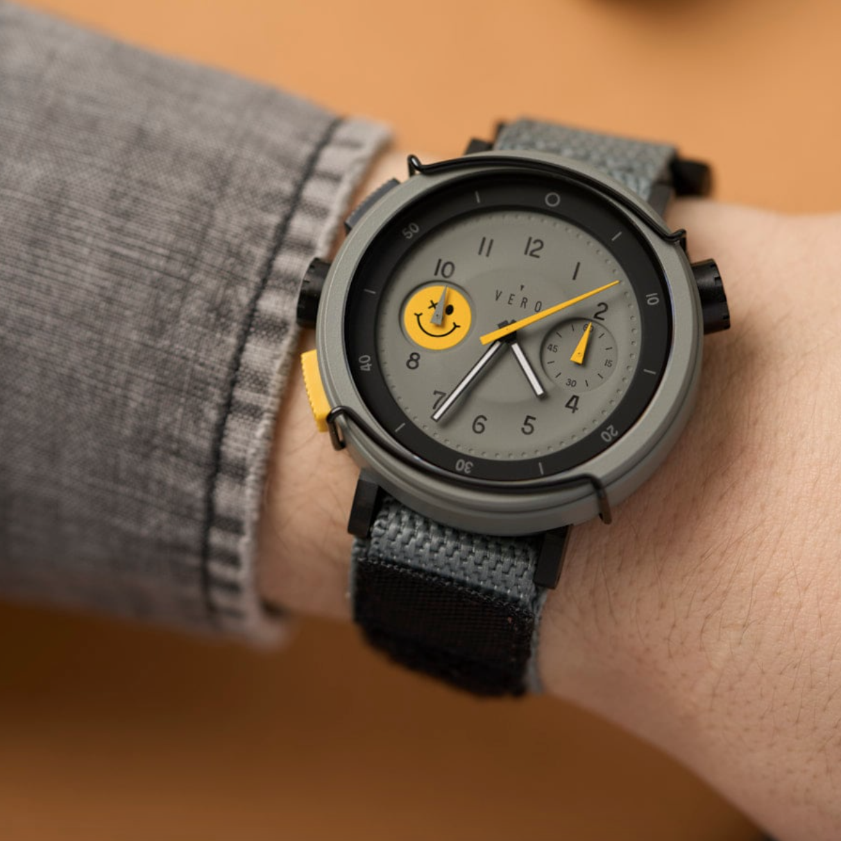 官网代购美国小众 vero workhorse chrono个性石英计时表