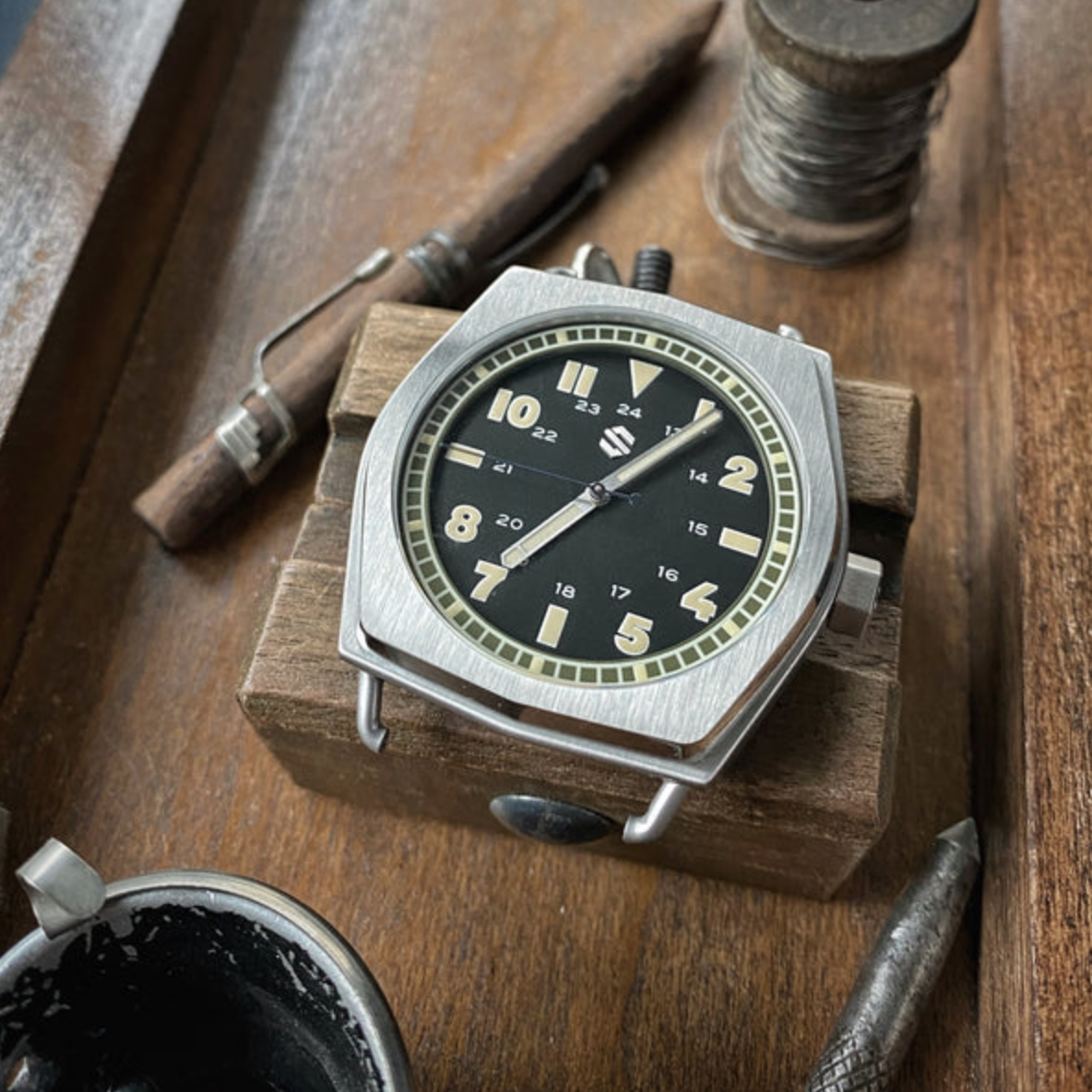 官网代购seals model c field explorer 机械表