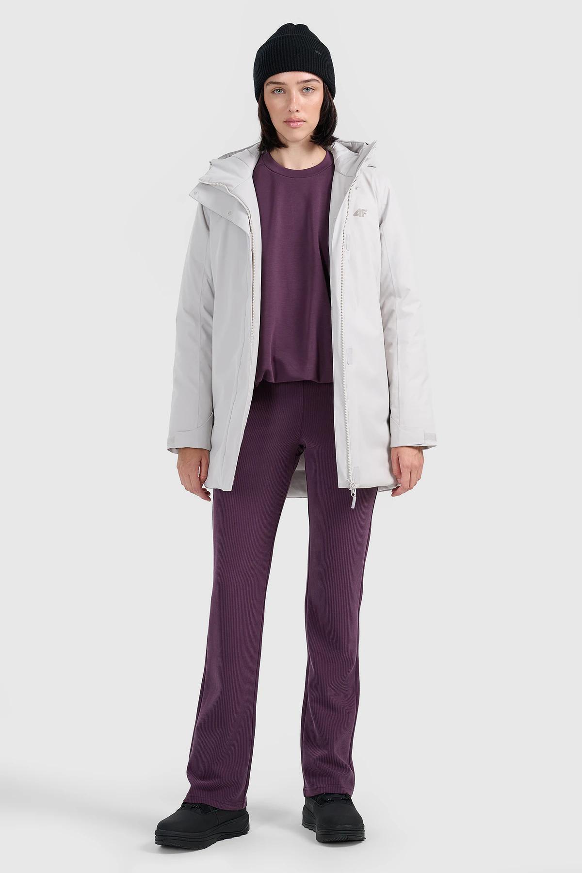 外贸原单出波兰4f 25年最新款棉服 徒步服中长款棉衣防水透湿