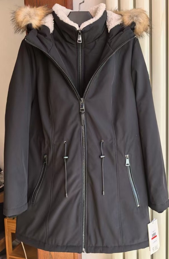 外贸原单出口美国女款棉服防风保暖派克服 假两件棉衣-18°可穿,女装/女士精品,派克服,淘宝优惠券,粉丝福利购,淘宝优惠卷