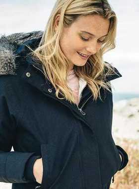 外贸原单出口加拿大roots情侣款派克棉服