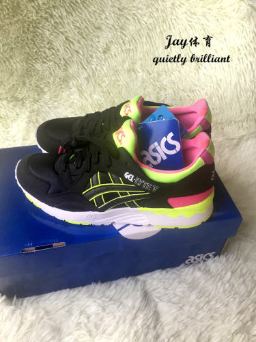 【美国购入】正品Ascis gel lyte V 黑粉 亚瑟士女鞋 C541N