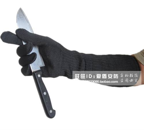 钢丝金属防割手套防刀加长特种兵