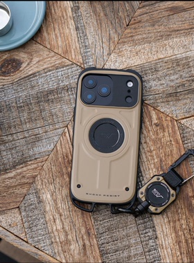 日本rootco适用iphone17promax手机壳magsafe磁吸防摔户外新款苹果17pro全包保护套17air保护壳个性