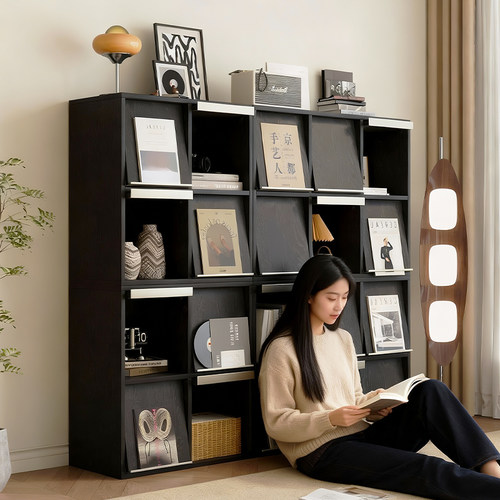 书柜客厅组合家用落地收纳柜