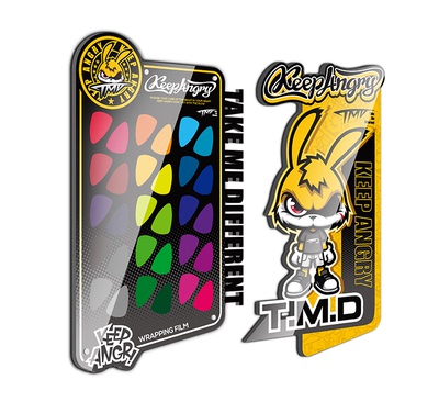 tmd潮牌改色膜门店形象展示