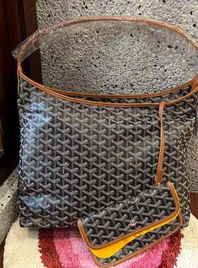 全新Goyard戈雅 棕色hobo子母包购物袋 女士单肩包