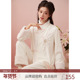 秋冬季 新中式 汉服珊瑚绒家居服套装 RoseTree国风睡衣女款 2025新款