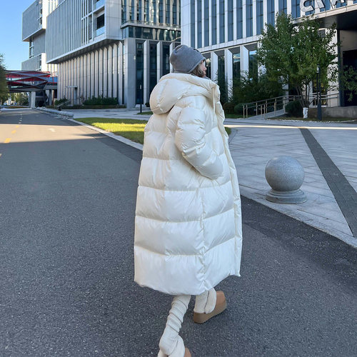 保命暖炉羽绒服500g充绒量过冬女