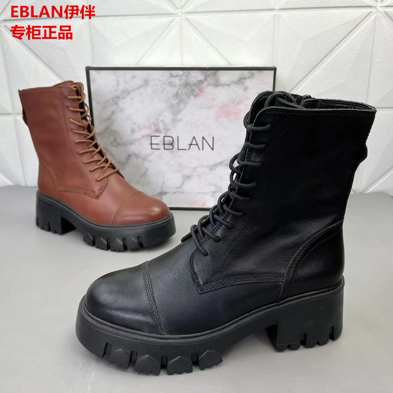 正品清仓真皮单里马丁靴休闲女鞋