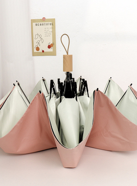 双层两面黑胶防晒超强防紫外线晴雨两用遮阳伞加厚太阳伞定制logo