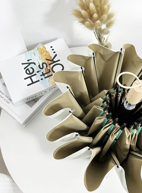 16骨加固双人晴雨两用太阳伞防晒防紫外线男士雨伞定制印logo刻字