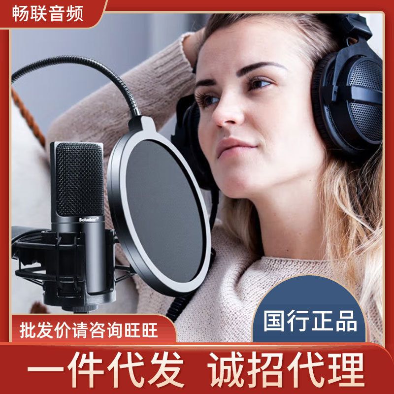 伯伦贝尔BL520电容麦克风主播直播套装有声书录音喜马拉雅配音