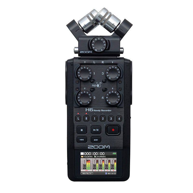 ZOOM H6便携式数码录音笔 6轨录音 批发 1件代发usb专业