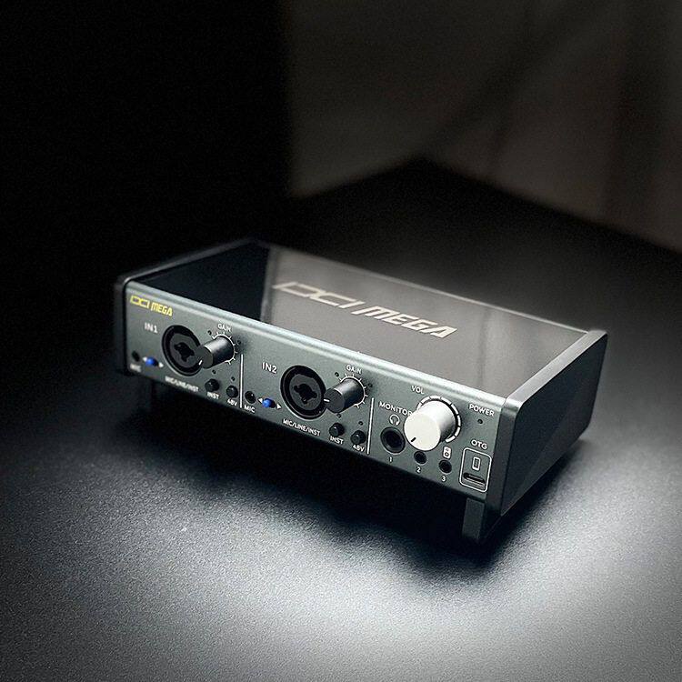 IXI MEGA A2外置声卡电脑手机直播OTG传输主持K歌主播带货录音棚