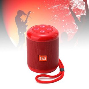 TG519布艺蓝牙音箱户外便携TWS对联插卡FM低音炮创意礼品迷你音响
