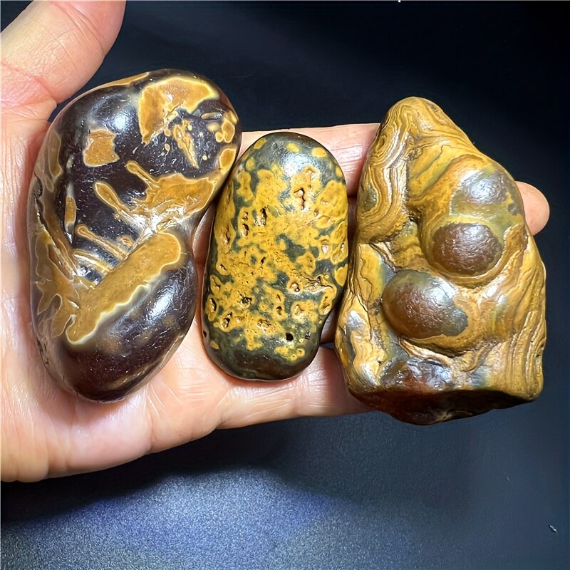 现货供应天然马达加斯加杂花玛瑙奇石