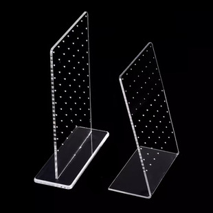 亚克力饰品耳钉唇钉展示板耳骨钉摆拍展示陈列架首饰收纳