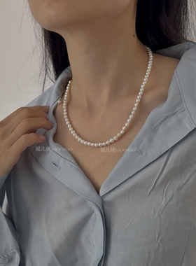 单圈chic简约ins颈链女式