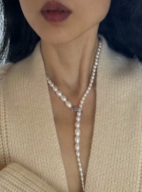 米珠项链颈链锁骨链优雅晚宴女