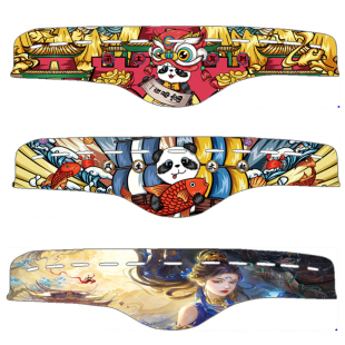 货车用品避光垫适用于欧曼gtl etx卡通仪表工作台防晒避光垫 est