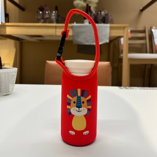 加厚希乐200ml保温杯套迷你口袋杯水壶套提绳水杯袋耐磨保护套