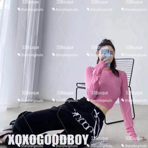 设计师品牌针织运动休闲裤