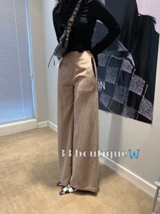 羊毛高腰阔腿裤 21AW新款 33BOUTIQUE买手店BUONUMORE 样衣秒杀