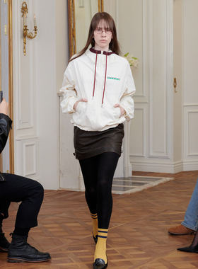 现货 正品 Kijun24PF韩国设计师品牌 美式复古夹克外套女