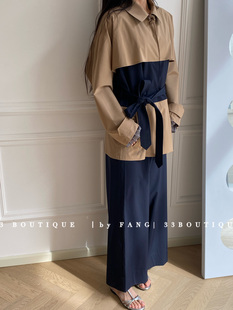 当然是当同款 现货 正品 by FANG24ss高级定制垂感直筒裤