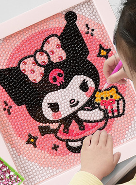 女孩手工diy玩具儿童3到6岁以上4一5益智7女生8拼图9男童10礼物12