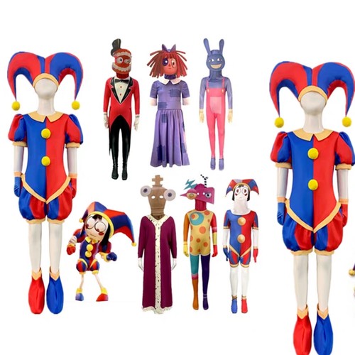 神奇数字马戏团cos衣服Digital Circus小丑帕姆尼兔子cosplay服装